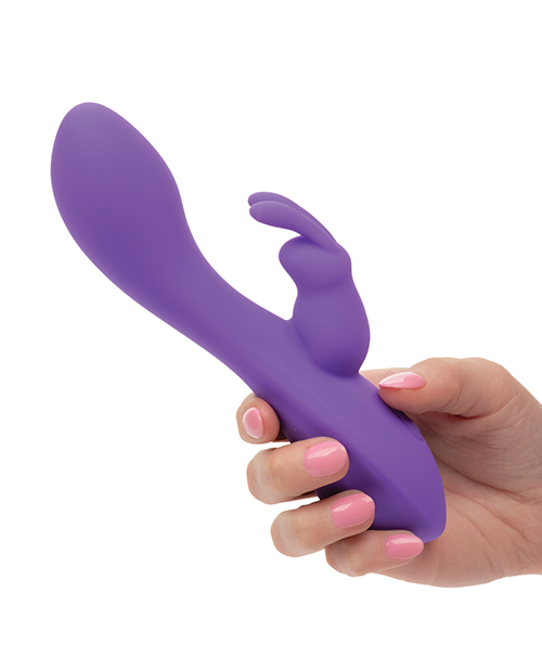 Thumbnail for Flex Bend &amp; Hold Double Rumbler Rabbit Massager - Purple