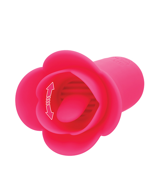 Thumbnail for Naughty Bits Lily Licker Mini Flower Flicker - Pink