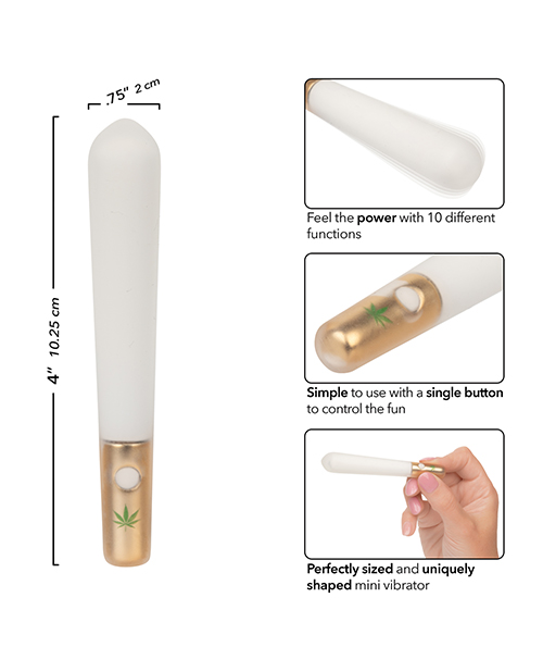 Thumbnail for Naughty Bits Smoke Show Mini Joint Vibe - White