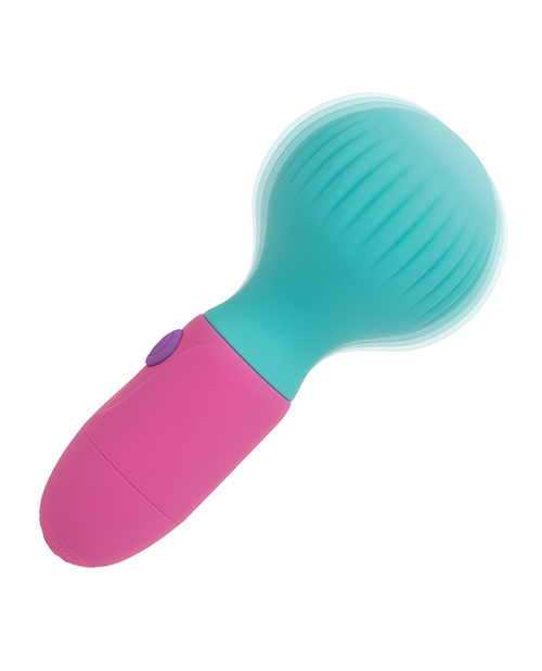 Thumbnail for Naughty Bits to the Max Vibrating Wand - Multicolor