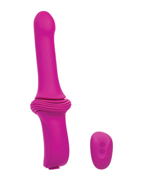 Thumbnail for Overdrive Smooth Thruster Remote Control Sex Machine - Fuchsia/Black