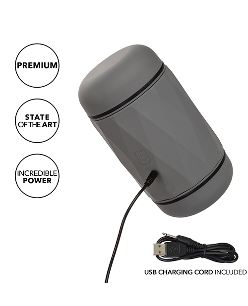 Thumbnail for Milk Master Vibro Squeeze Stroker - Black