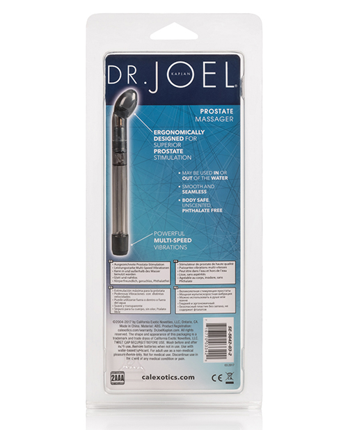 Thumbnail for Dr. Joel Kaplan 7.5&quot; Prostate Massager - Black