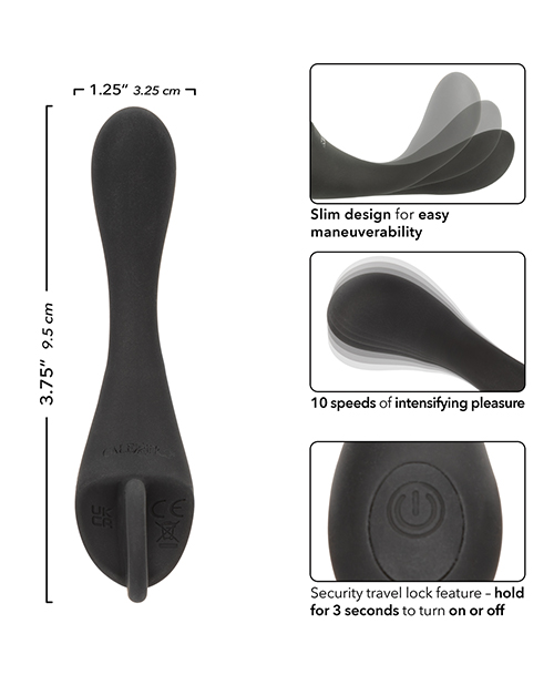 Thumbnail for Dr. Joel Kaplan Rechargeable Prostate Locator - Black