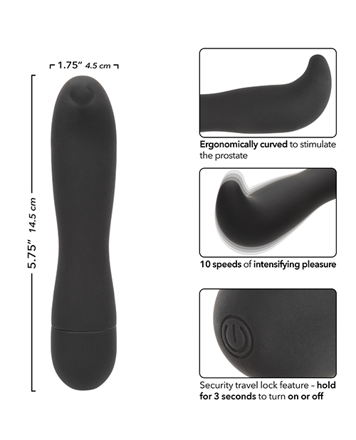 Thumbnail for Dr. Joel Kaplan Rechargeable Prostate Probe - Black