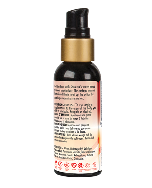 Thumbnail for Sensuva Heat Wave Warming Personal Moisturizer - 2 oz