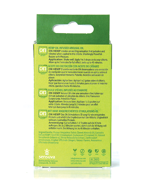 Thumbnail for ON Hemp Arousal Oil Medium Box - 5 ml