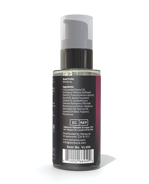 Thumbnail for Sensuva Me & You Massage Oil - 2 oz Berry Flirty