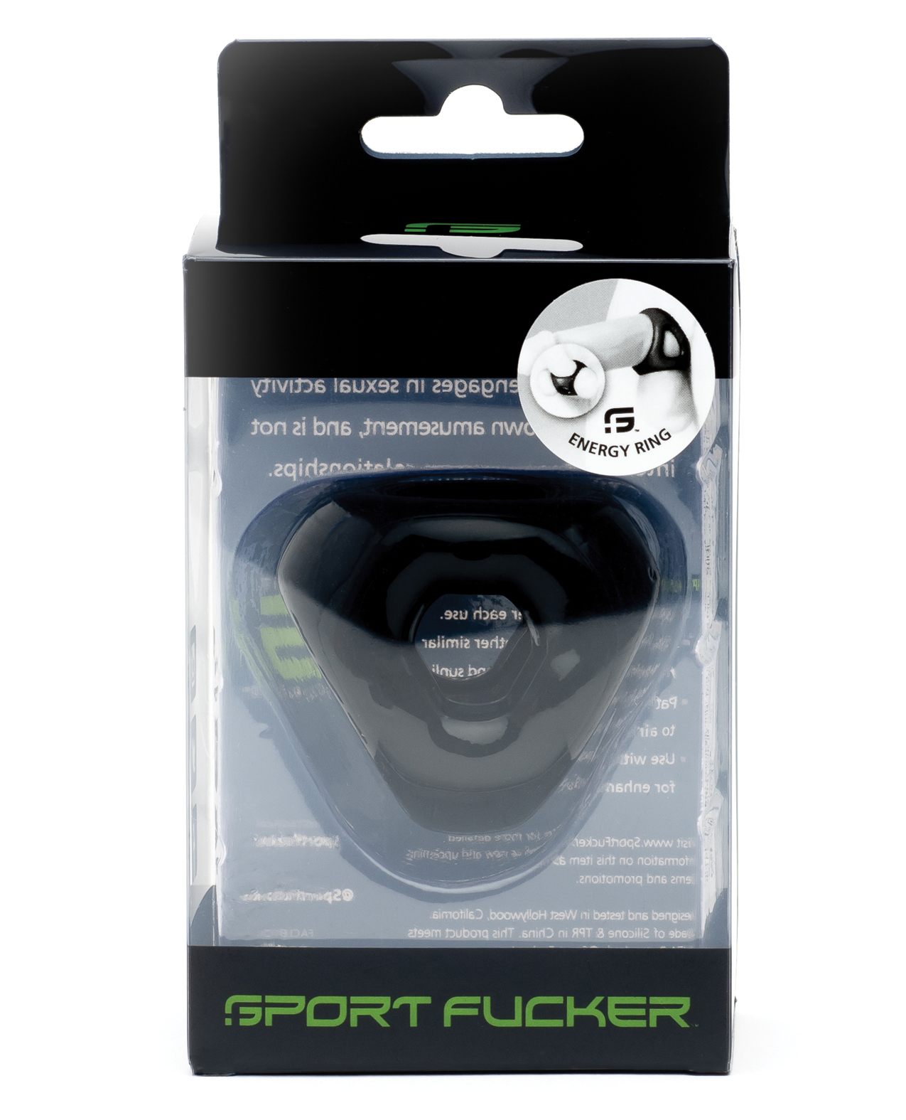 Thumbnail for Sport Fucker Energy Ring - Black