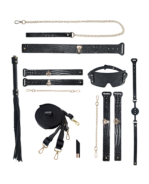 Thumbnail for Shots Ouch! Rome Collection Bondage Kit w/Bag - Black