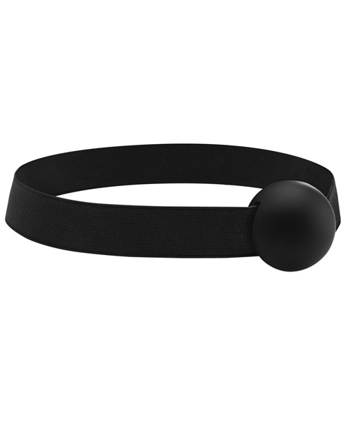 Thumbnail for Shots Ouch Elastic Ball Gag - Black