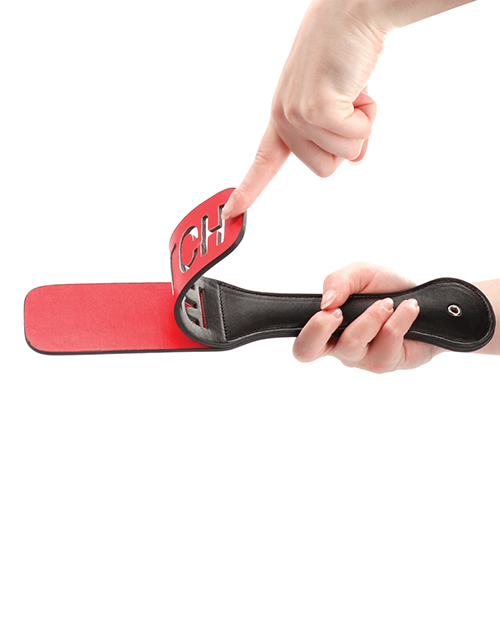 Thumbnail for Shots Ouch Bitch Paddle - Black