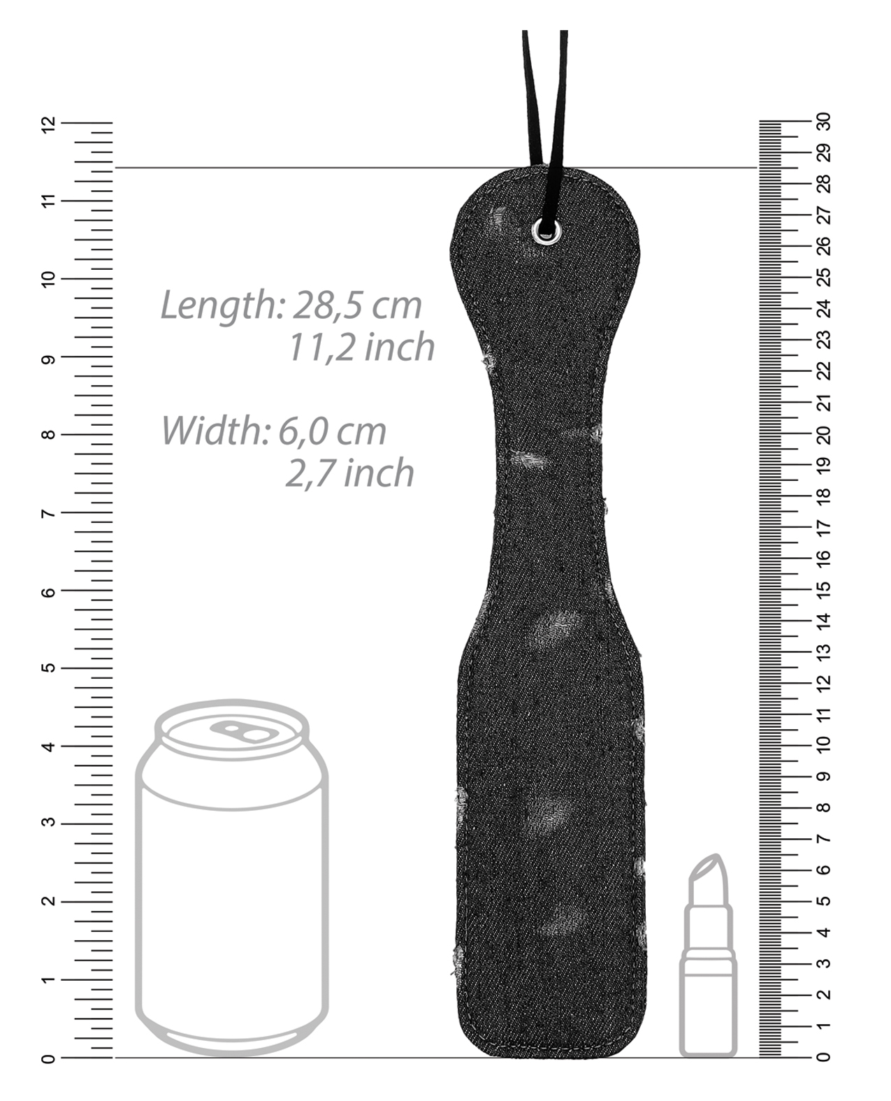 Thumbnail for Denim Paddle - Black