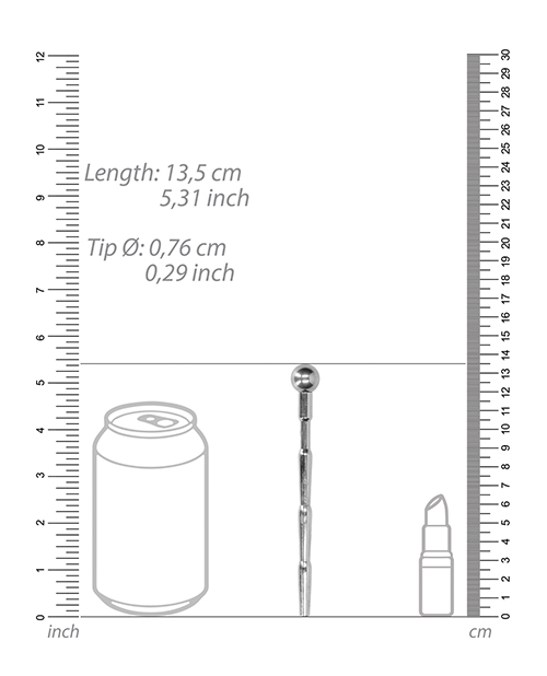 Thumbnail for Shots Ouch Urethral Sounding Metal Stick