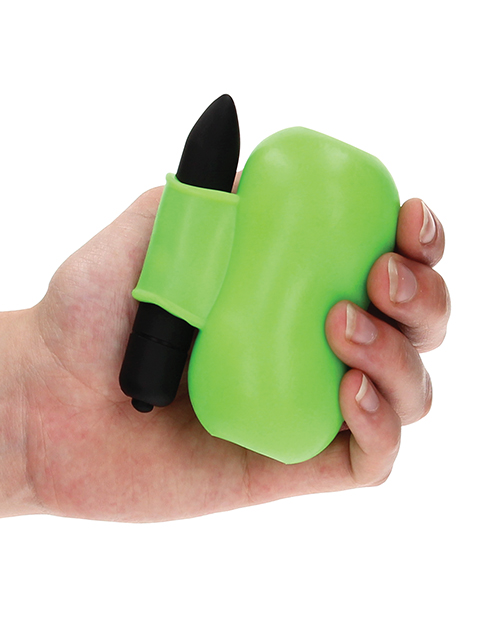 Thumbnail for Shots Ouch Vibrating Masturbator - Glow in the Dark