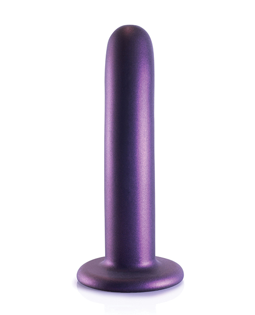 Thumbnail for Shots Ouch 6&quot; Smooth G-Spot Dildo - Metallic Purple