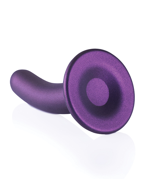 Thumbnail for Shots Ouch 6&quot; Smooth G-Spot Dildo - Metallic Purple