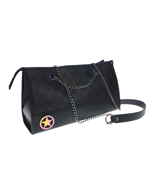 Thumbnail for Shots Ouch! Venice Collection Bondage Kit w/Bag - Black/Iridescent