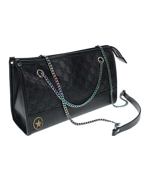Thumbnail for Shots Ouch! Venice Collection Bondage Kit w/Bag - Black/Iridescent