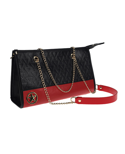 Thumbnail for Shots Ouch! Milan Collection Bondage Kit w/Bag - Black/Red