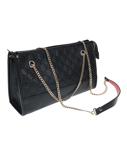 Thumbnail for Shots Ouch! Milan Collection Bondage Kit w/Bag - Black/Red