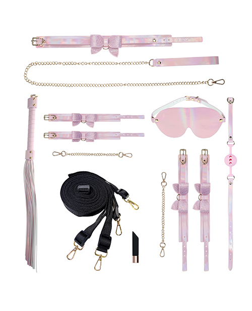 Thumbnail for Shots Ouch! Paris Collection Bondage Kit w/Bag - Pink