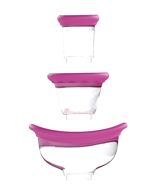 Thumbnail for Shots Pumped Delightful Clitoral, Nipple &amp; Breast Pump - Pink