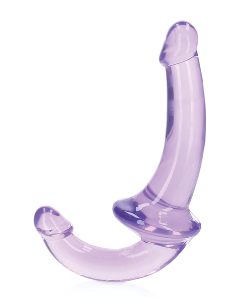 Thumbnail for Shots RealRock Crystal Clear 6&quot; Strapless Strap-On - Purple