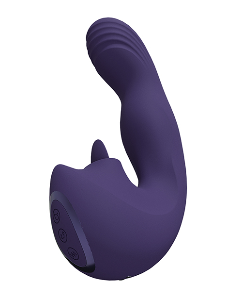 Thumbnail for Shots Yumi Triple Action G-Spot Vibrator &amp; Stimulator - Purple