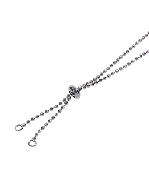 Thumbnail for Sex &amp; Mischief Ex&apos;s &amp; Oh&apos;s Body Jewelry w/Nipple Ties - Black