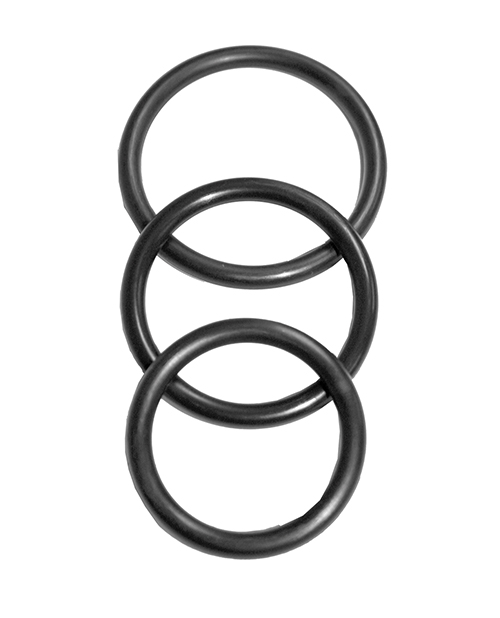 Thumbnail for Sex &amp; Mischief Nitrile Cock Ring Pack of 3