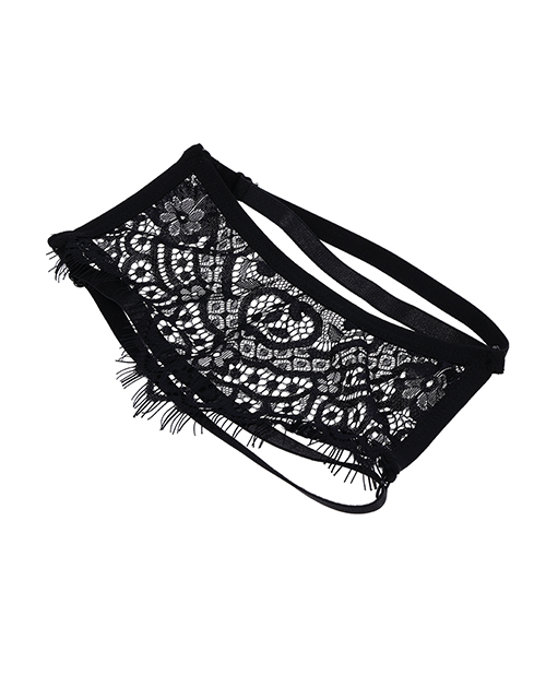 Thumbnail for Sex &amp; Mischief Veiled Vision Lace Blindfold
