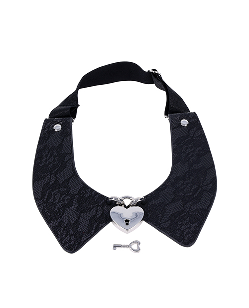 Thumbnail for Sex &amp; Mischief Heartbound Lace Day Collar