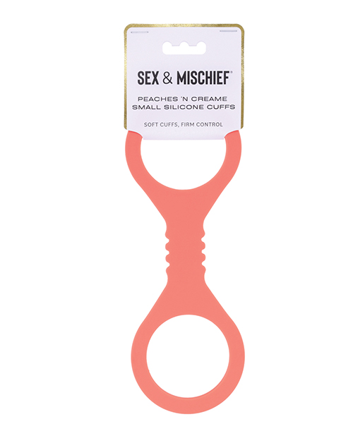 Sex &amp; Mischief Peaches &apos;n CreaMe Small Silicone Cuffs