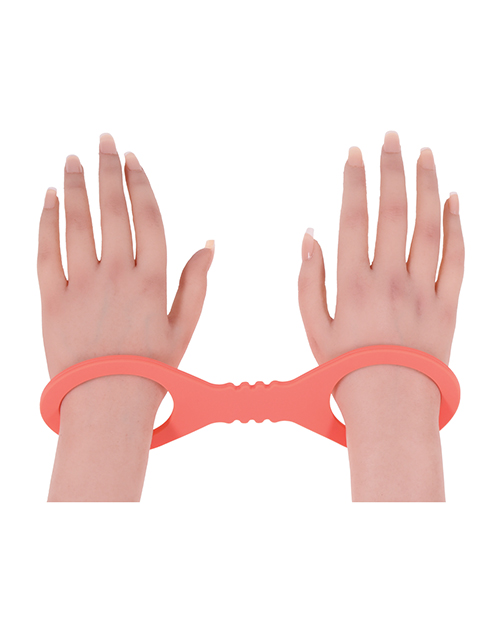 Thumbnail for Sex &amp; Mischief Peaches &apos;n CreaMe Small Silicone Cuffs