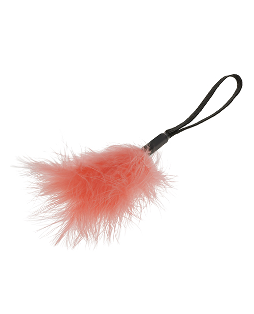 Thumbnail for Sex &amp; Mischief Peaches &apos;n CreaMe Wrist Feather Tickler - Peach