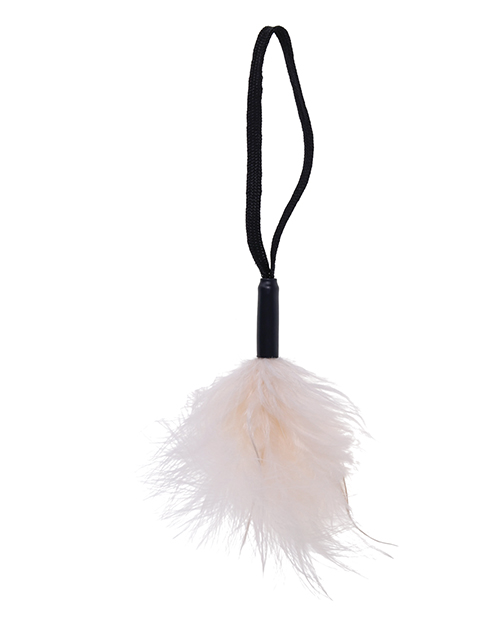 Sex &amp; Mischief Peaches &apos;n CreaMe Wrist Feather Tickler - CreaMe