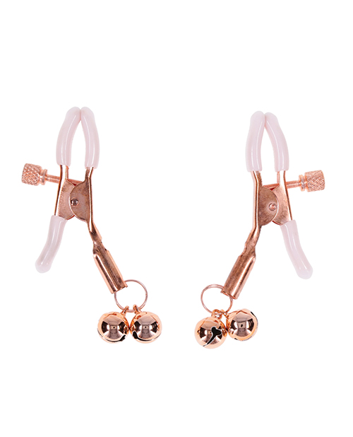 Thumbnail for Sex &amp; Mischief Peaches &apos;n CreaMe Bell Nipple Clamps