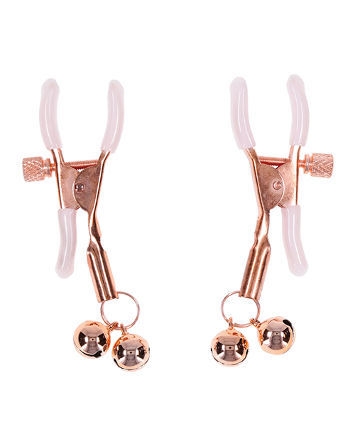Thumbnail for Sex &amp; Mischief Peaches &apos;n CreaMe Bell Nipple Clamps