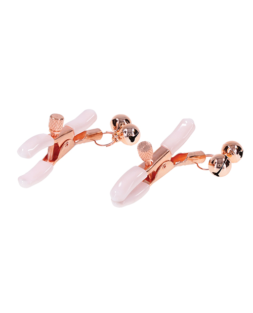 Thumbnail for Sex &amp; Mischief Peaches &apos;n CreaMe Bell Nipple Clamps