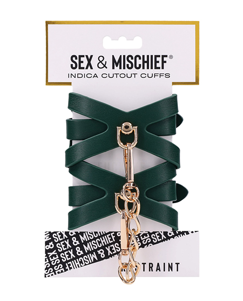 Sex &amp; Mischief Indica Cutout Cuffs