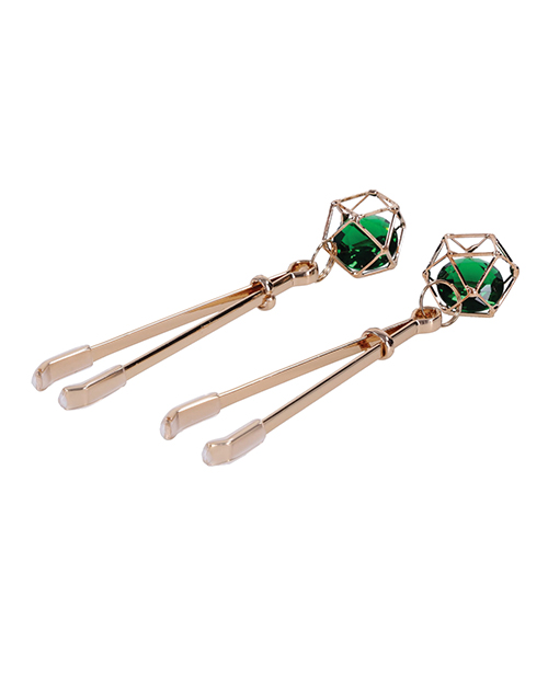 Thumbnail for Sex &amp; Mischief Indica Crystal Nipple Clips