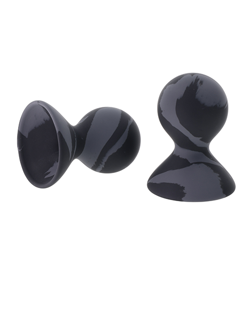 Thumbnail for Sportsheets Velvet Noir Silicone Nipple Sucker - Black