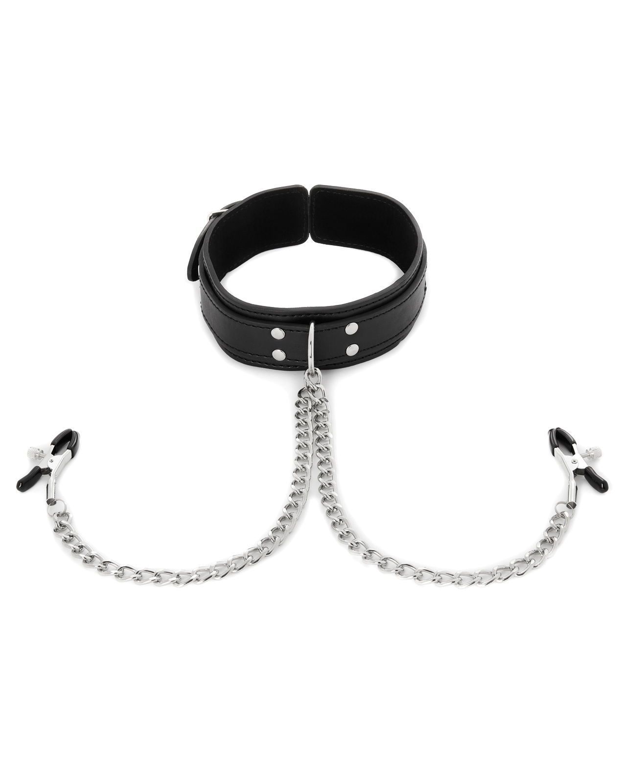 Thumbnail for Sex &amp; Mischief Nipple Clamps w/Collar