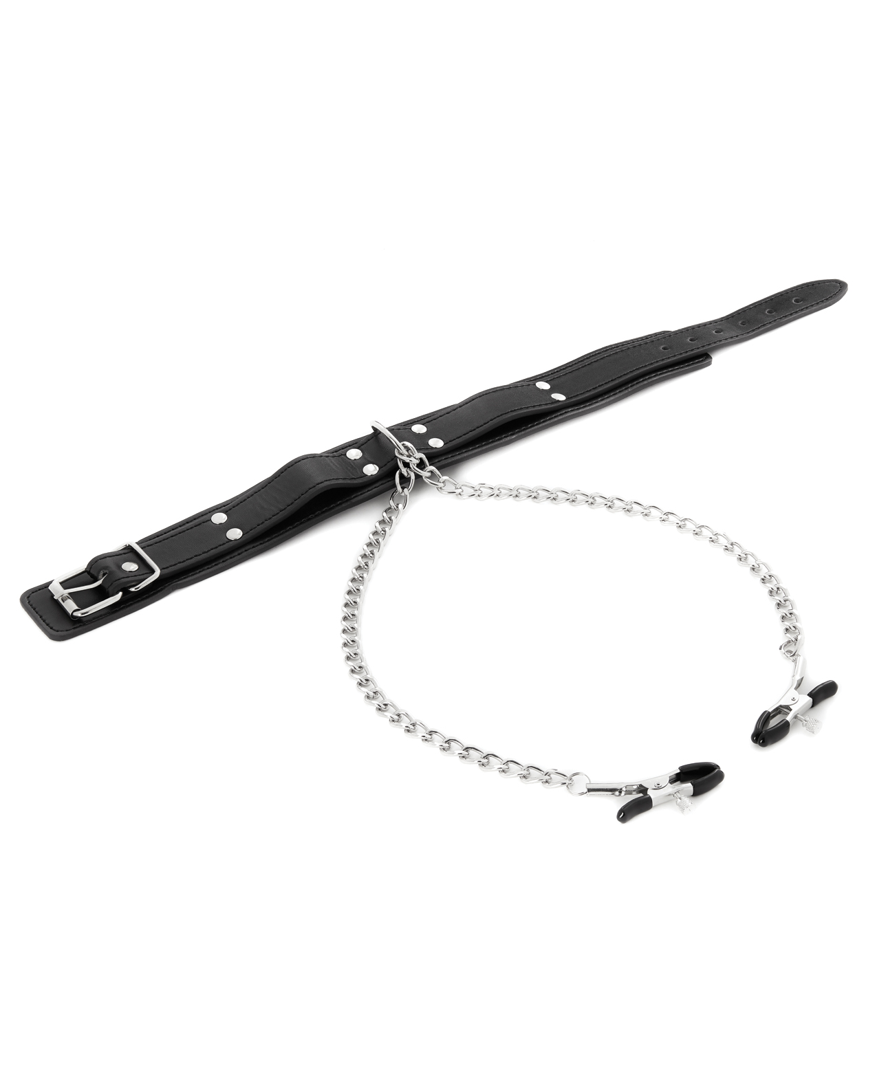 Thumbnail for Sex &amp; Mischief Nipple Clamps w/Collar