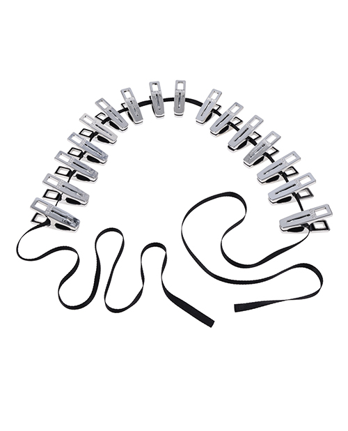 Thumbnail for Edge Body Zipper Clothes Pins - Silver