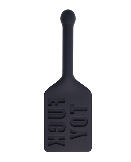 Thumbnail for Edge FUCK TOY Silicone Paddle - Black