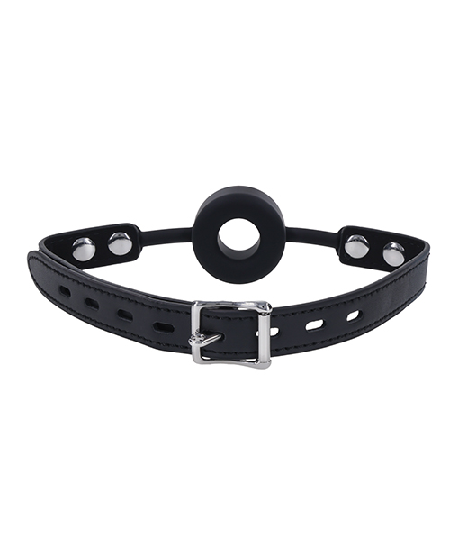 Thumbnail for Edge Silicone Ring Gag - Black