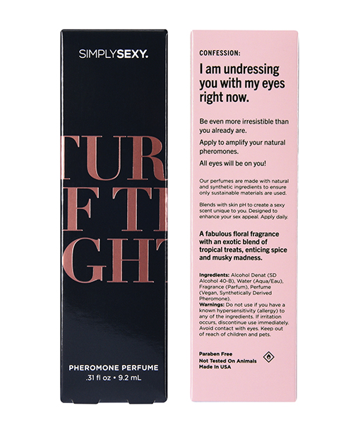 Thumbnail for Simply Sexy Pheromone Perfume - 0.31 oz Turn off the Lights