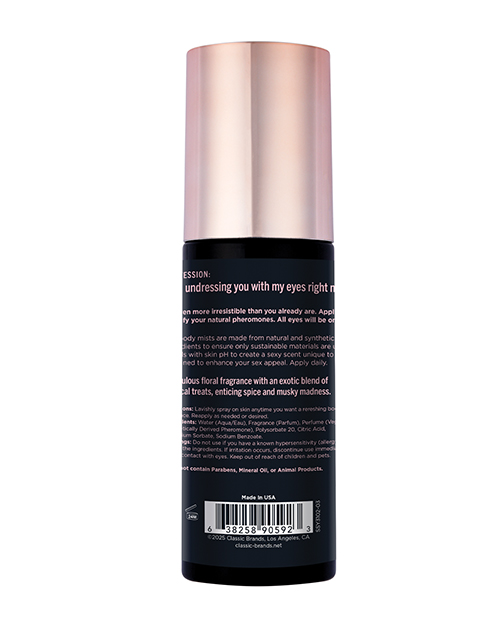 Thumbnail for Simply Sexy Pheromone Body Mist - 3.35 oz Turn Off The Lights